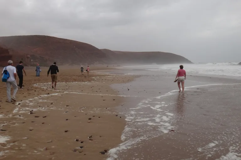 Legzira and a Night in the Sand from Taghazout in Agadir, Morocco