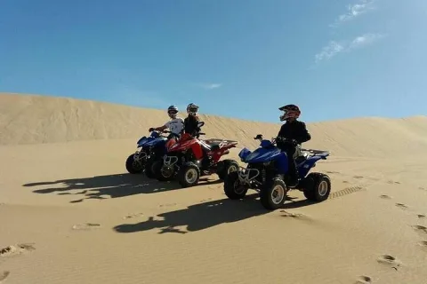 2 Activities in 1 from Taghazout: Quad Biking and Sandboarding in Agadir, Morocco