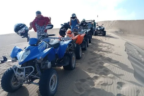 2 Activities in 1 from Taghazout: Quad Biking and Sandboarding in Agadir, Morocco