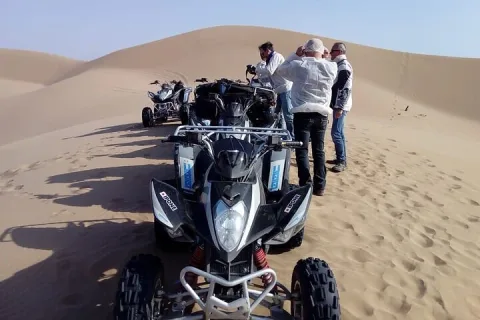 2 Activities in 1 from Taghazout: Quad Biking and Sandboarding in Agadir, Morocco