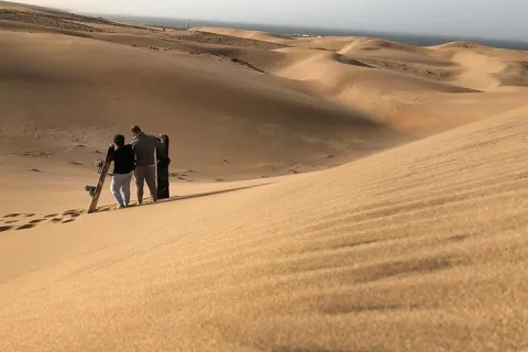 2 Activities in 1 from Taghazout: Quad Biking and Sandboarding in Agadir, Morocco