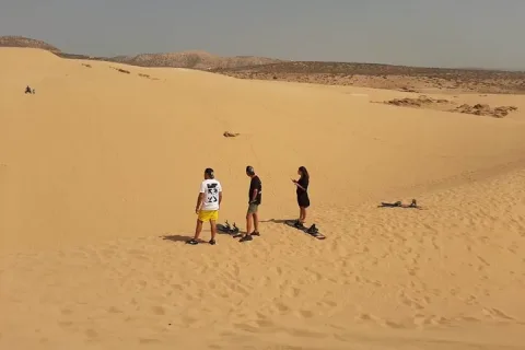 2 Activities in 1 from Taghazout: Quad Biking and Sandboarding in Agadir, Morocco