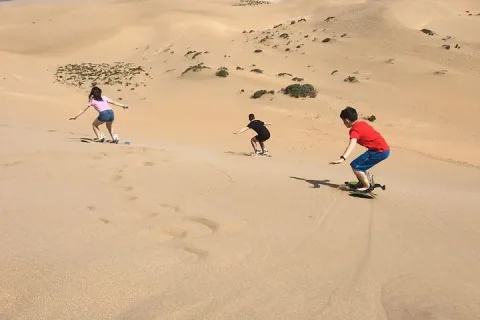2 Activities in 1 from Taghazout: Quad Biking and Sandboarding in Agadir, Morocco