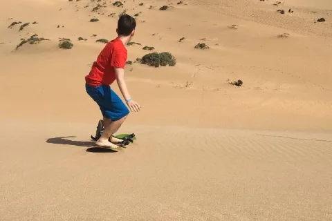 2 Activities in 1 from Taghazout: Quad Biking and Sandboarding in Agadir, Morocco